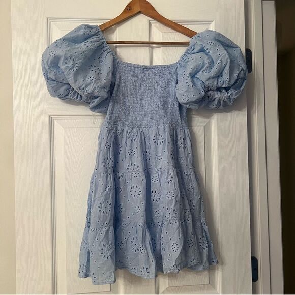 Princess Polly MALEK MINI DRESS BLUE - Picture 2 of 5